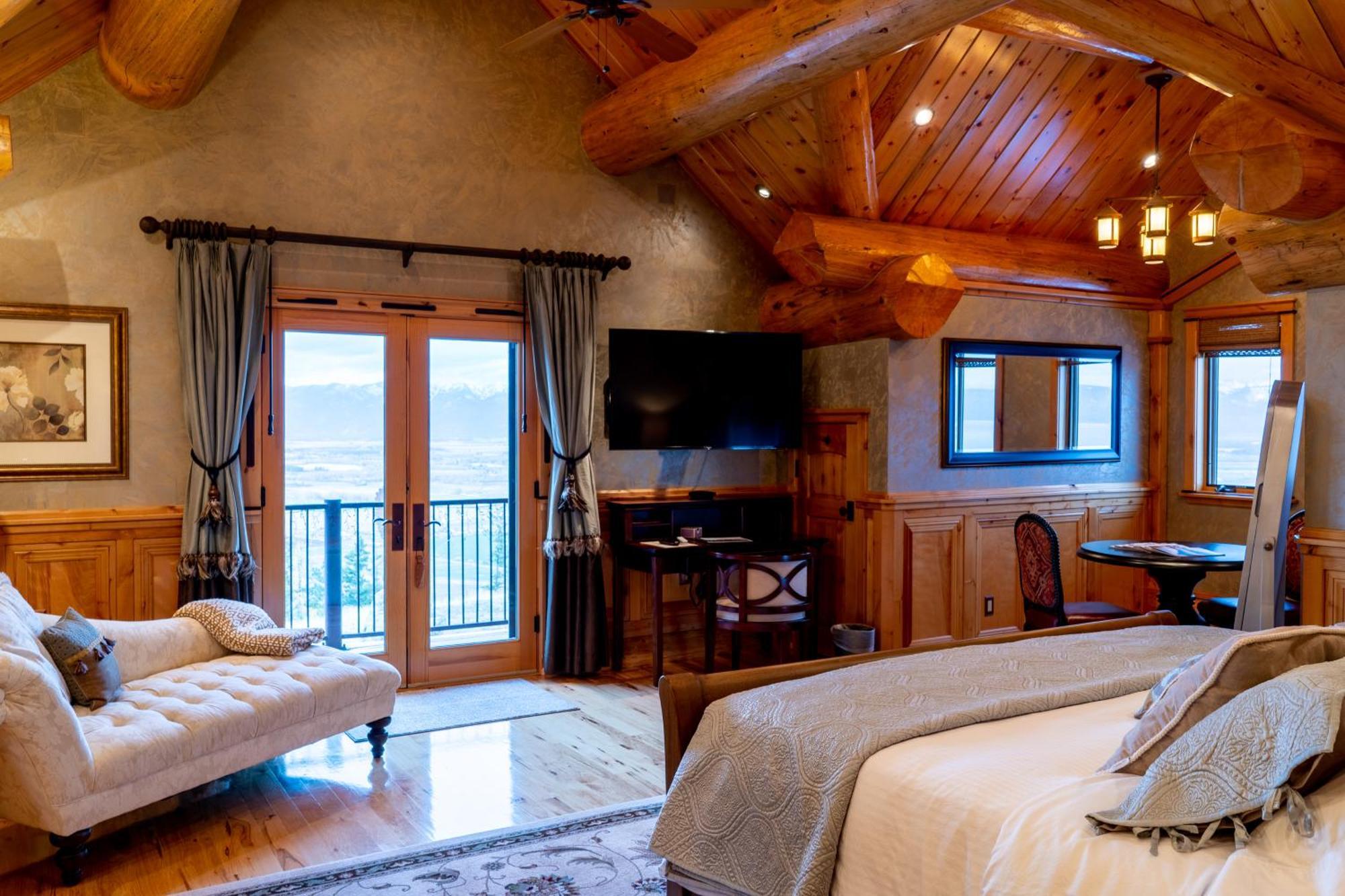 Coyote Bluff Estate Bed and Breakfast Somers Kamer foto